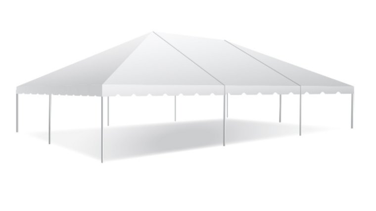 Tent- White 30' X 45' Frame Tents &amp; Canopies rental for events in Atlanta