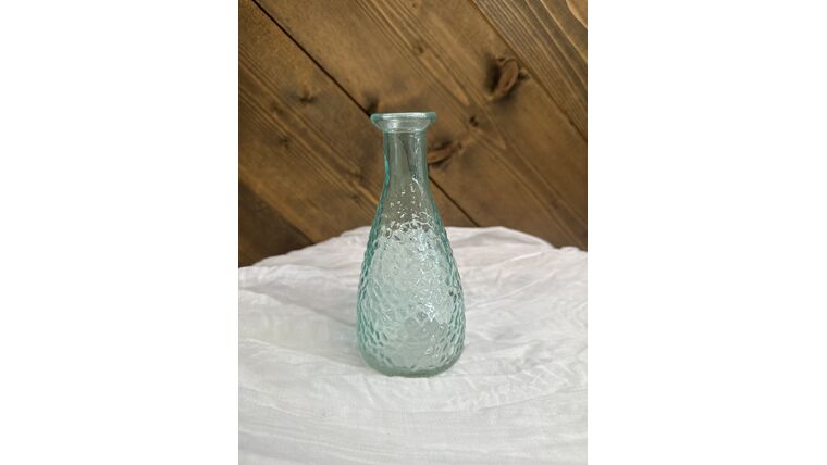 Bud Vase- Blue Textured Tall Vases rental for events in Atlanta
