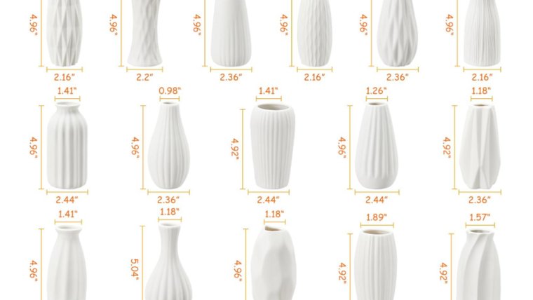 Bud vase- Milk Glass Assorted Styles Small Vases rental for events in Atlanta