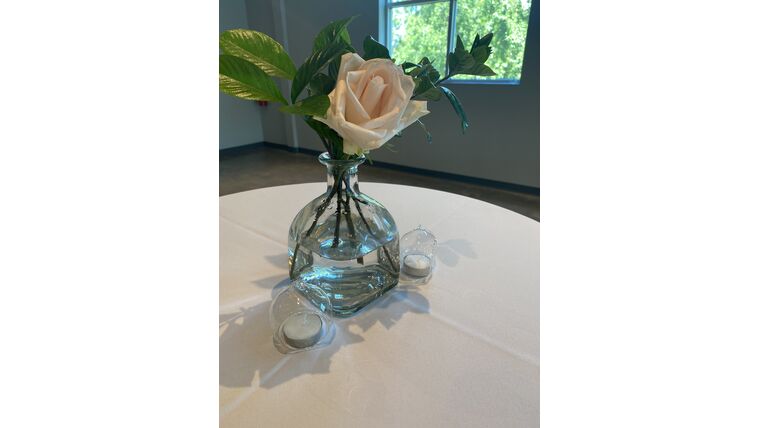 Cocktail Table Decor Vases rental for events in Atlanta