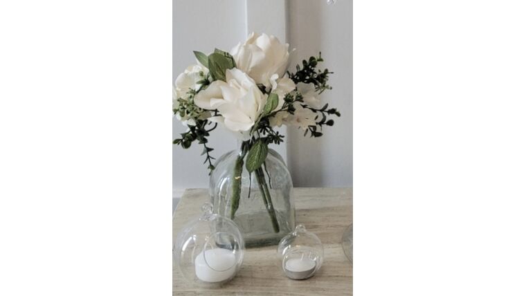 Glass Medicine Bottles (Cocktail Style) Vases rental for events in Atlanta