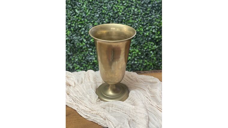 Gold/Brass Floral vase Vases rental for events in Atlanta