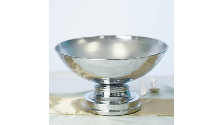 Silver Floral Holder Vases rental for events in Atlanta