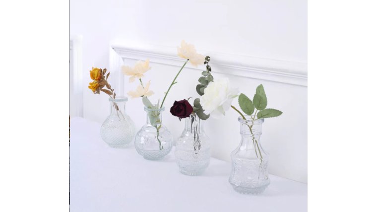 Various Style Bud Vases Vases rental for events in Atlanta