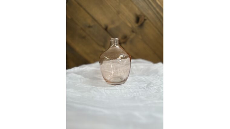 Vase- Pink Bud Vase Short Vases rental for events in Atlanta
