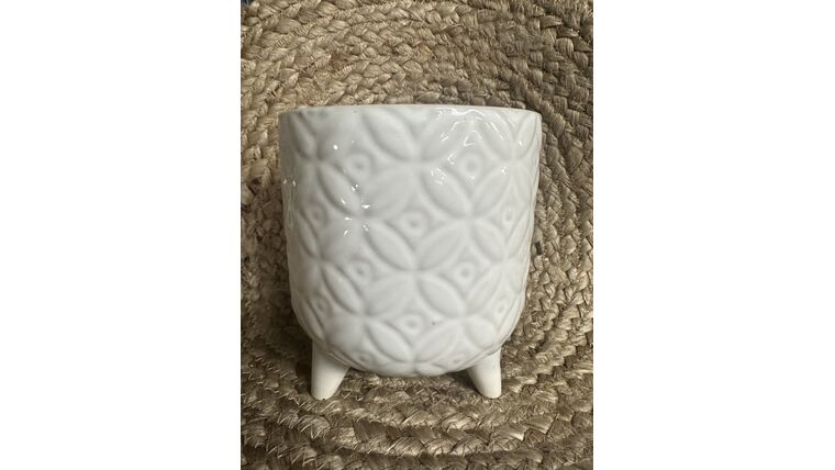 Vase- short/wide textured Vases rental for events in Atlanta