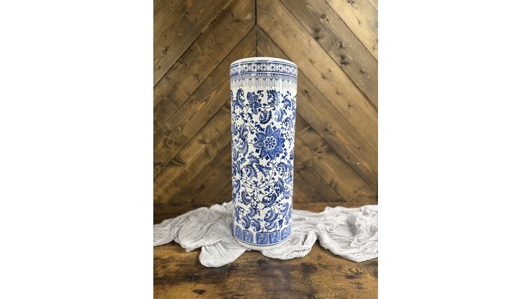 Vase- XL French Country Blue Vases rental for events in Atlanta