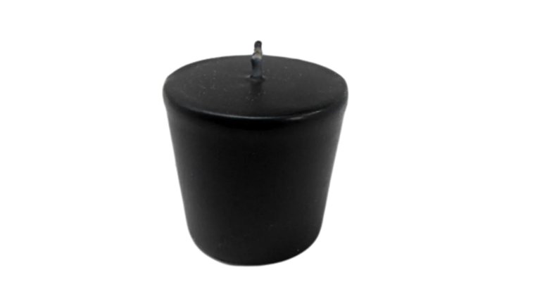 Candle- Votive Black Votives rental for events in Atlanta