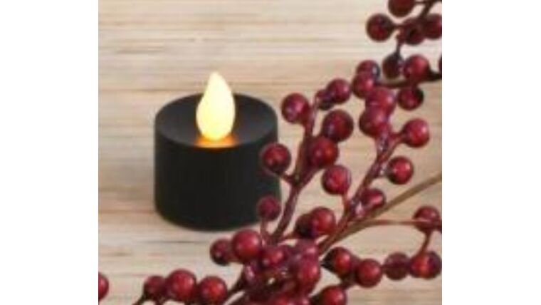 LED Candle- Tealight Black Votives rental for events in Atlanta