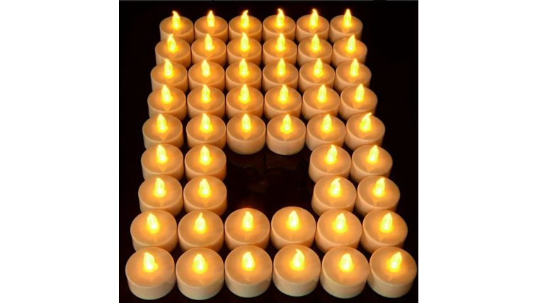 LED Candle- White Tealight Votives rental for events in Atlanta