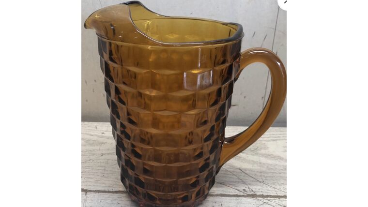Amber Glass Pitcher Water Dispensers rental for events in Atlanta